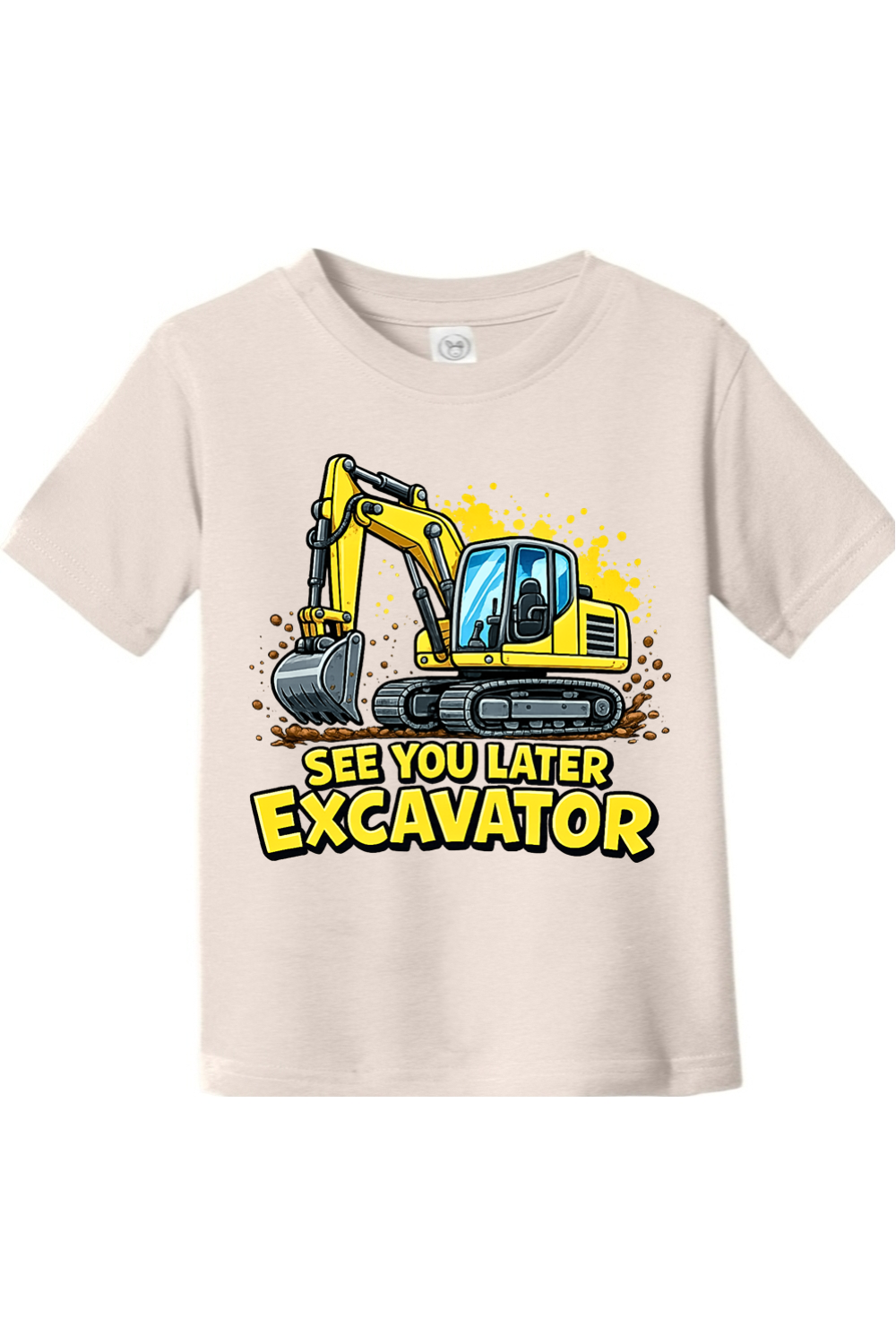 Excavator Toddler Tee