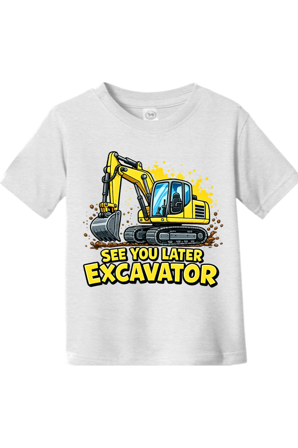 Excavator Toddler Tee