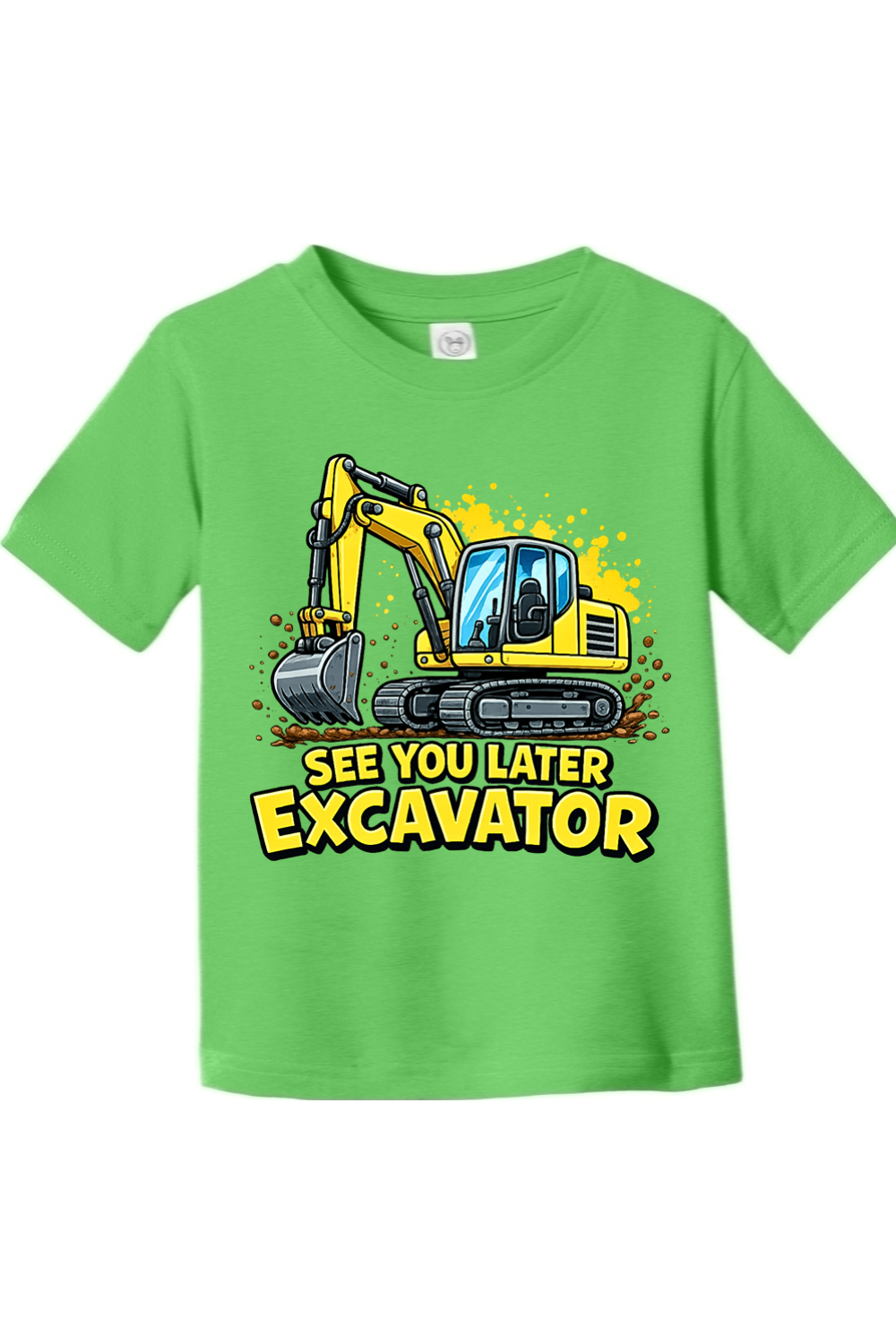 Excavator Toddler Tee
