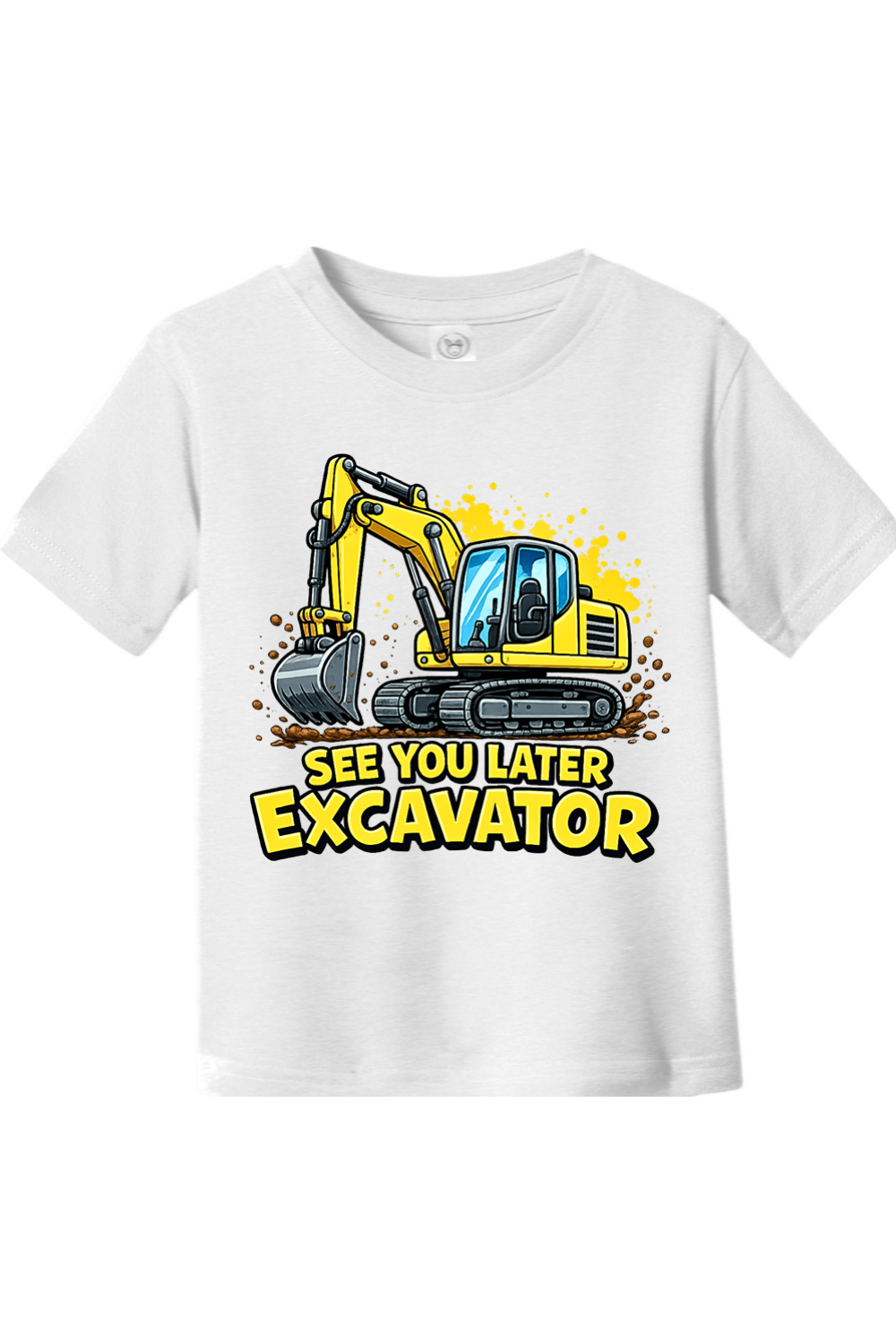 Excavator Toddler Tee
