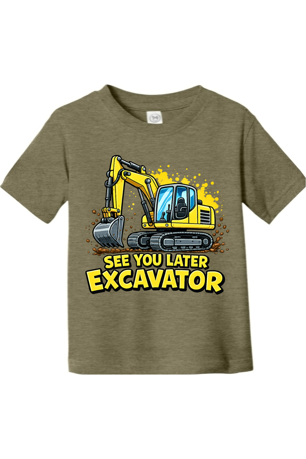 Excavator Toddler Tee