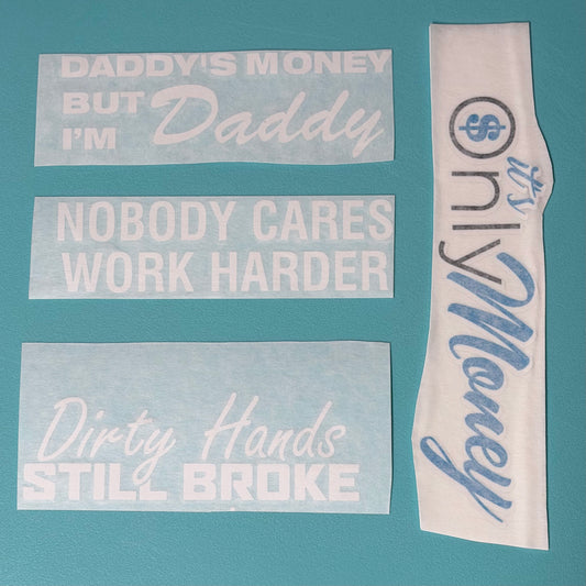 Blue Collar Decal Stack