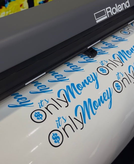It’s Only Money Decal
