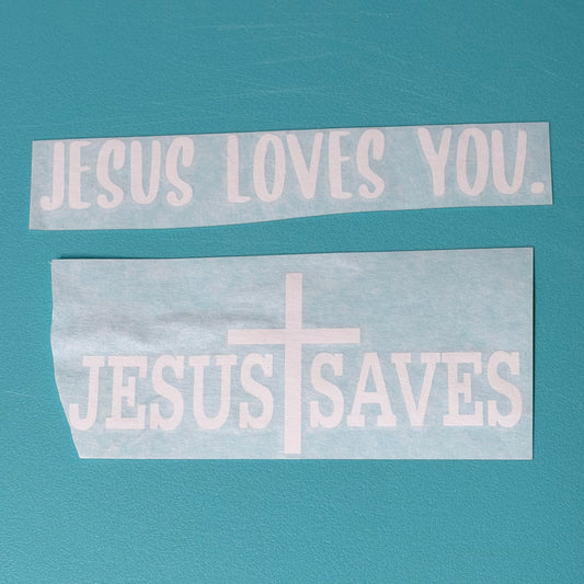 Jesus Decal Stack