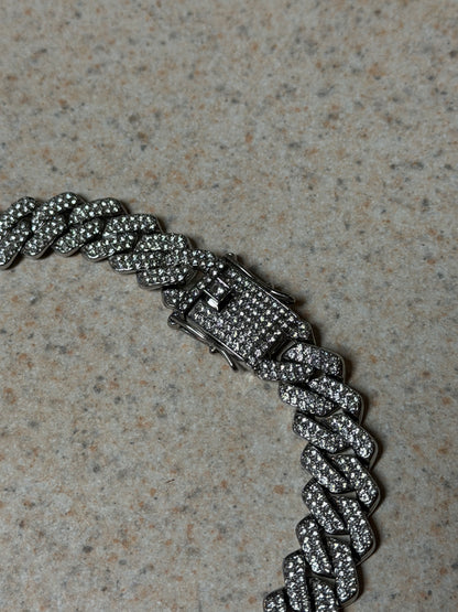 Miami Cuban Necklace 18K Gold Silver Chain For Men & Women 14mm