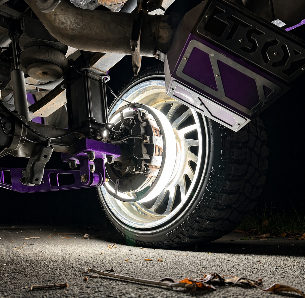 20 Row LED Wheel Rings/ Plug and Play