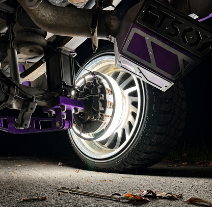 20 Row LED Wheel Rings/ Plug and Play