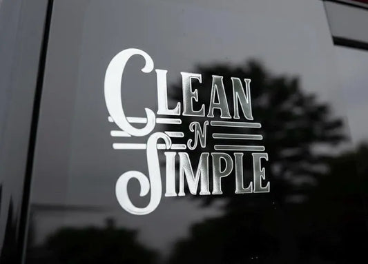 Clean N’ Simple Decal